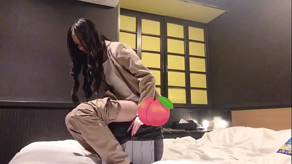 A japanese girl tried to pee to a travel toilet masturbating while pissing looks like squirting lol adult toy english sub