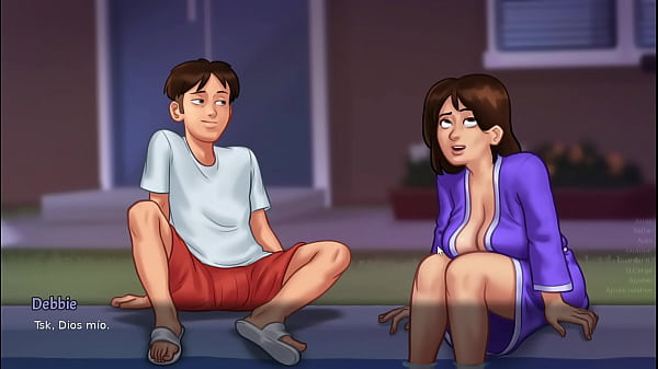 TENIENDO SEXO CON MI PROFESORA summertime saga