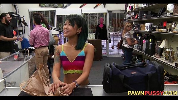 asian girl witha massage table