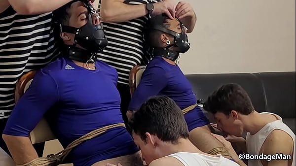 Several Brazilian Guys Bound And Gagged From Bondageman Now Available Here In Xvideos. Enjoy Handsome Guys In Bondage And Struggling And Moaning A Lot For Escape! thumbnail