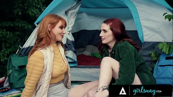 GIRLSWAY Redhead Lacy LennonHer Sexy Neighbor Have_A Hard Secret Affair During A Camping Trip