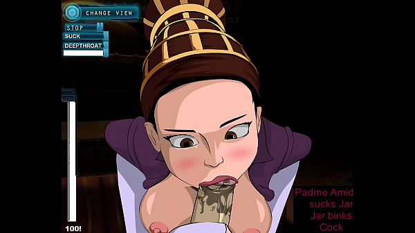 Padme Amidala Suck Jar Jar's big cock (w/custom audio)