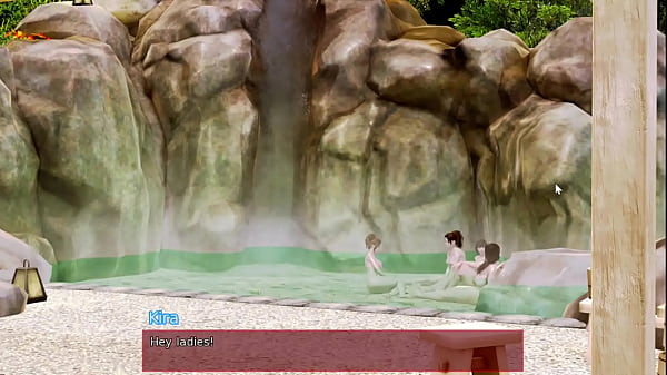 Max's Life Temporada 2 Cap 86 - orgia en las aguas termales con 3 MILFs 