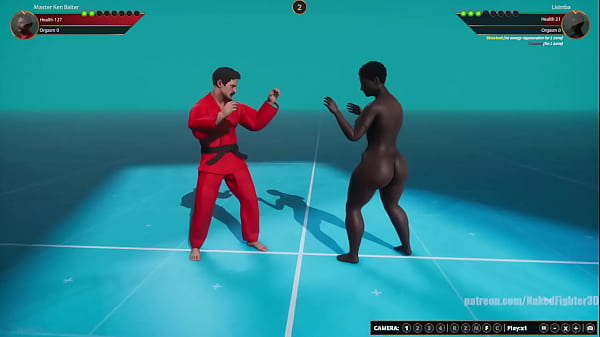 Master baiter vs lisimba nf3d mixed mma combat maledom 