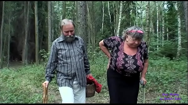 The girl looking for sees an older lady with big tits fucking with her old husband and gets very horny