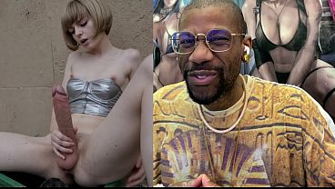 Naked petite transgender girl getting hard in a dumpster big breast transgender babe jerking off until she cums all over herself hung transgender ginger shaking her fate ass ai generated 