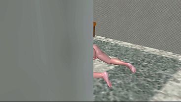Very Beautiful 18yo Girl Rubs Pussy Doggy &amp_ Masturbates with Carrot 3D Cartoon Hentai video thumbnail