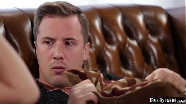 Guy sucked offby girlfriends busty mum