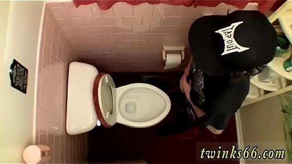 Gay sucks small uncut dick Unloading In The Toilet Bowl 