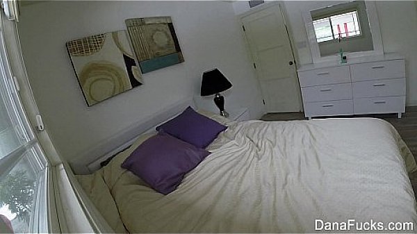 sexy brunette solo with toys 