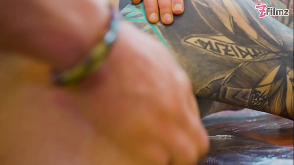 Play MP4 - Tattoo Artist Turned Anal Toy &ndash; Pornstar Fucked by Her Own Customer