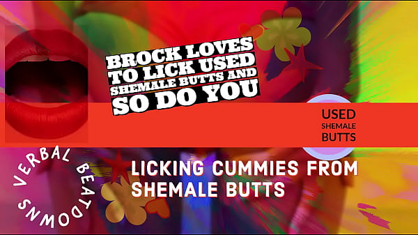 Brock Loves To Lick Used Shemale Butts And So Do You thumbnail