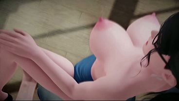 Hot Asian Chick Doing acrobatics 