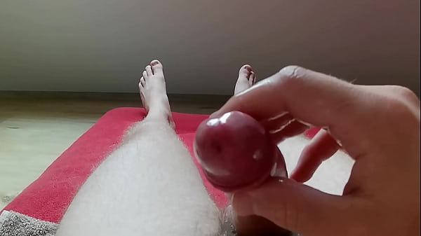 Playing with my cock 