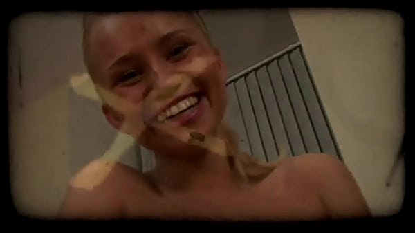 Sexy newcomer getting naked