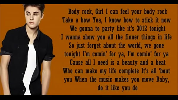 0W Justin Bieber FeatNicki Minaj Beauty and_A Beat Lyrics Video Edit