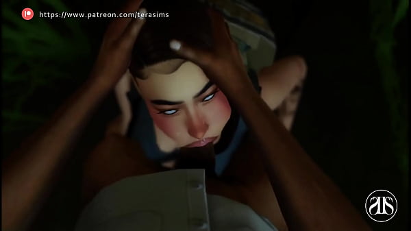 Naughty girl is getting pounded by her ex in the woods - The sims 4