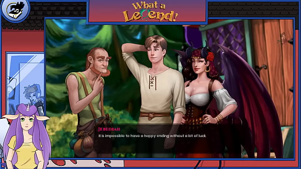 Let's fuck in what a legend episode 40 demoness sex in the forest 