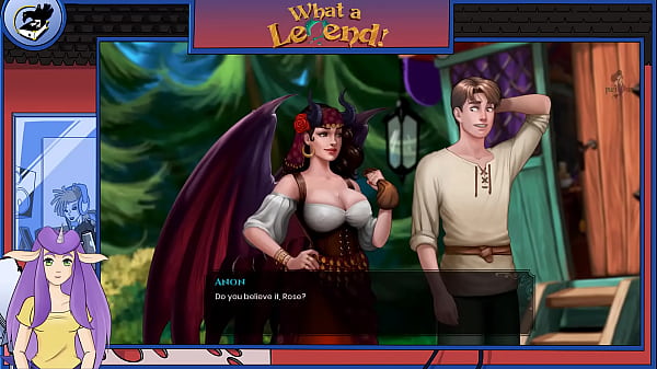 Let's fuck in what a legend episode 40 demoness sex in the forest 