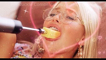 A I Petite18 College Coed Popsuckle Compilation by Candy Cum