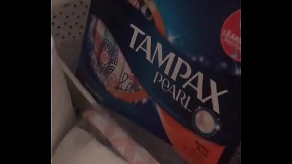 Spying on a hotties tampons and pads in her bathroom