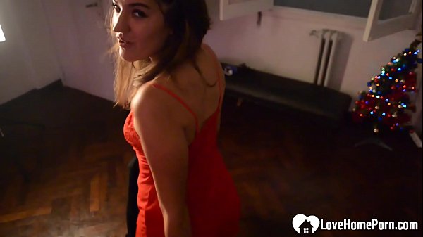 Once the camera started rolling this naughty teen took off her clothes while teasing