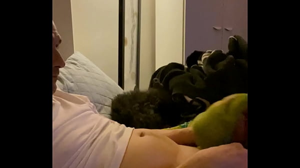 En visite chez mes parents. 