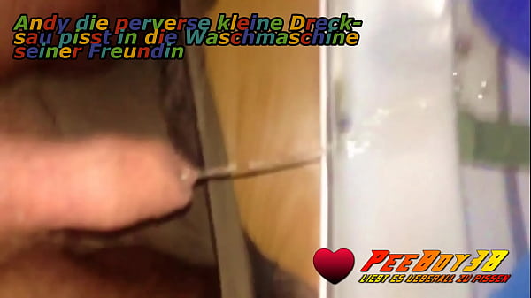 Play MP4 - Andy pinkelt in die Waschmaschine seiner Freundin