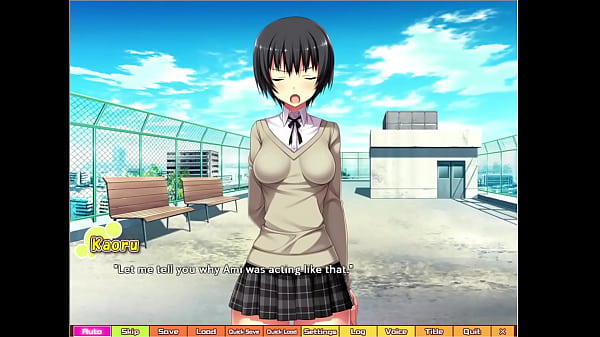 Play MP4 - Tenioha&excl; Girls Can Be Pervy Too&excl; - Ami Route 8 - Rooftop Roughousing