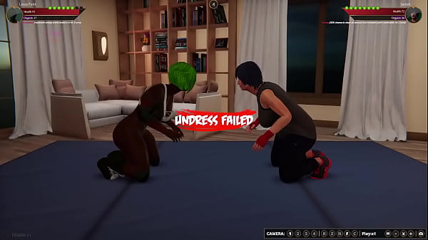 Lacey vs saniah nf3d lesbian sex battle combat 