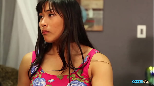 Upon being abandoned the melancholic brunette finds solace in engaging in a sensuous physical encounter with her asian lesbian companion