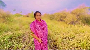 beautiful village girl when meet her bf in jungle then catch by Land owner and land owner fuck the cute village girl Clear hindi audio