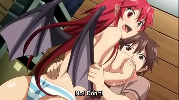 Hentai chica demonio vs joven