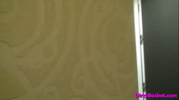 Hot teen plays with her lesbian friend in_public