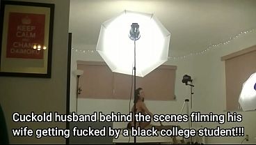 Nonton Cuckold Husband Watching Me Fuck Black Cock Behind The Scenes Bbc Anal While He Jerks Off!!! Oops I Farted! thumbnail