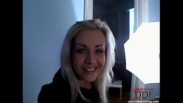 Blonde newcomer getting fucked 