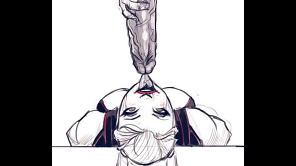 Шлюха Харли 1 Жёсткий минет