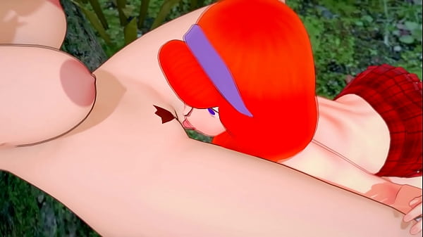 NerdyVelma Dinkley and Red Headed Daphne Blake - Scooby Doo LesbianCartoon