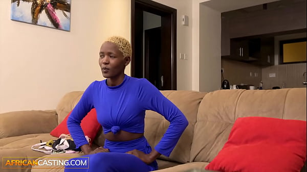 Play MP4 - Ebony Amateur In Fishnets Fucks BWC Casting Agent