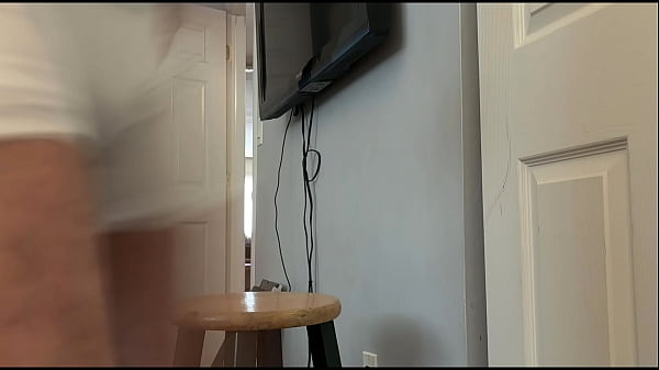 Nonton Groin Stretch In Tight Spandex Shorts With Mini Football Soccer Ball On Stool And Table Slowed Down Time Lapse thumbnail