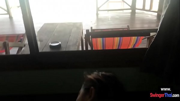 Cabana on the beach has_teen couple horny to fuck_in it