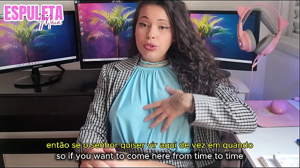 Play MP4 - Guided handjob - POV - a naughty boss asked for a work meeting