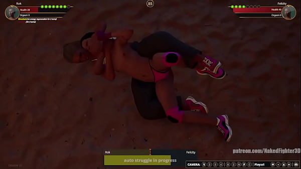 Rok VS Felicity Naked Fighter 3D