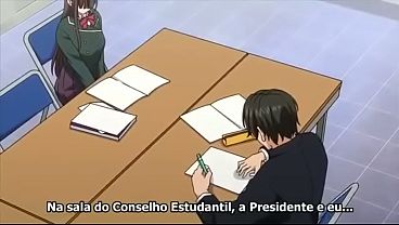 (Seifuku wa Kita mama de) desenho anime porno colegial gostosa do clube de teatro 