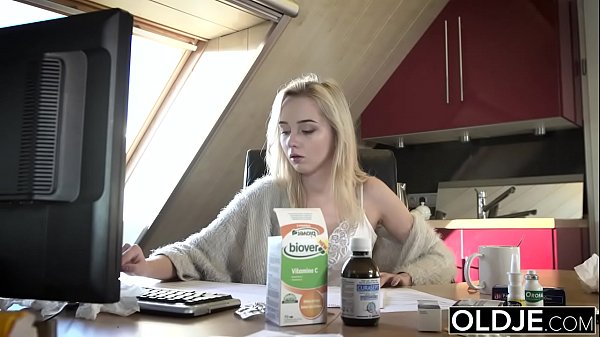 Play MP4 - Young Old porn Martha gives grandpa a blowjob and has sex with his old dick