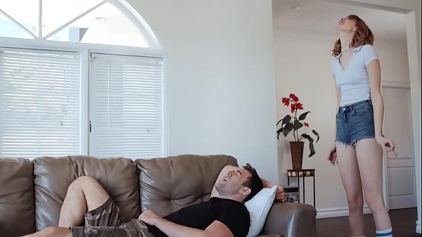 Tall girl_Lena Anderson rides a big cock in reverse cowgirl