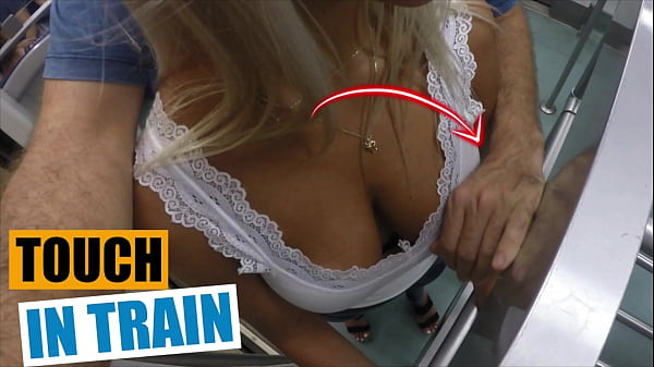 Stepmom&rsquo;s Unexpected Connection On A Crowded Train | She Touch Slowly The Dick Of A Stranger Man thumbnail