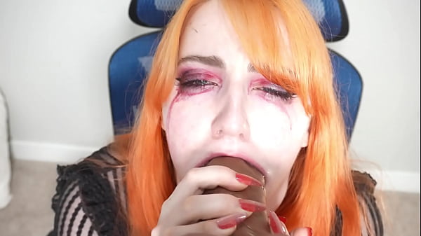 Missprincesskay - Deepthroating Thick Bad Dragon Dildo Makes Me Cry And Mess Up My Make Up thumbnail