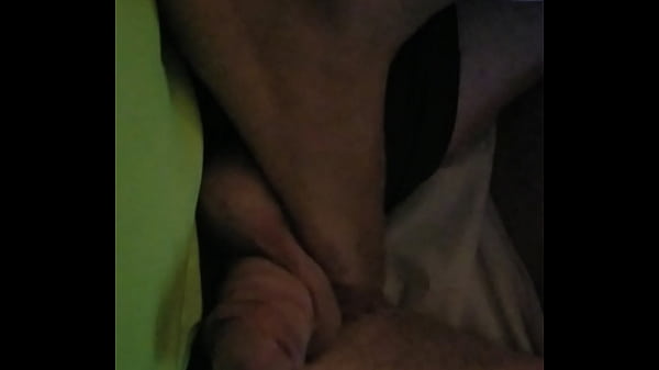 Lena massages my balls and cock 