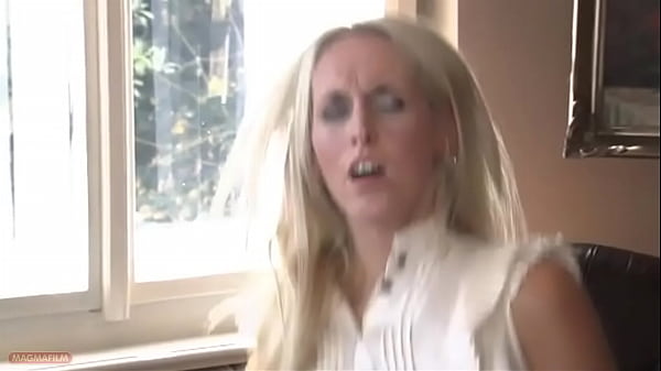 Beautiful Blonde Goddess In Black Stockings Gets A Real Good Rumbling thumbnail